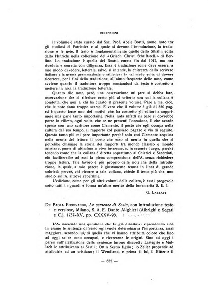 Aevum rassegna di scienze storiche, linguistiche e filologiche