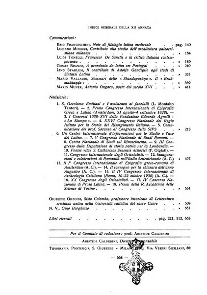 Aevum rassegna di scienze storiche, linguistiche e filologiche