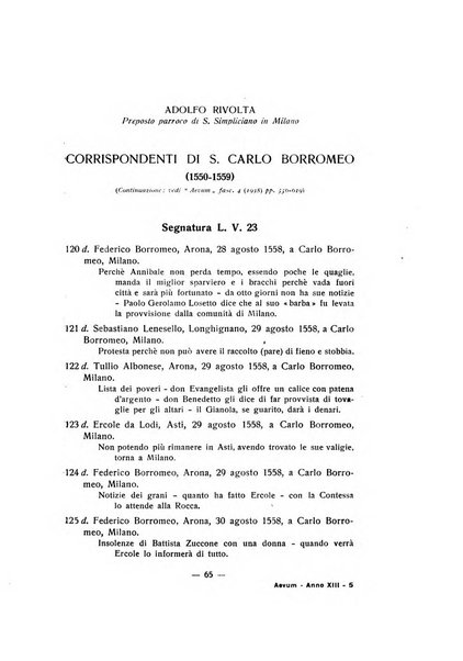 Aevum rassegna di scienze storiche, linguistiche e filologiche