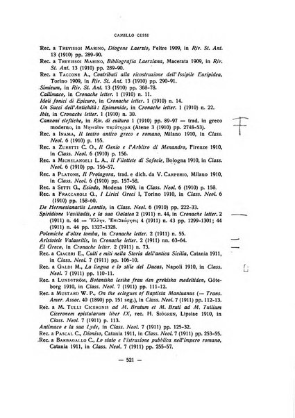 Aevum rassegna di scienze storiche, linguistiche e filologiche