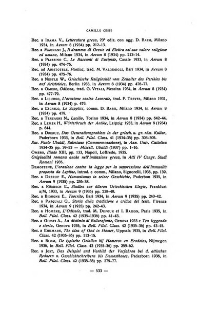 Aevum rassegna di scienze storiche, linguistiche e filologiche