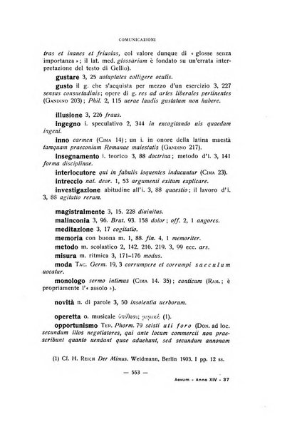 Aevum rassegna di scienze storiche, linguistiche e filologiche