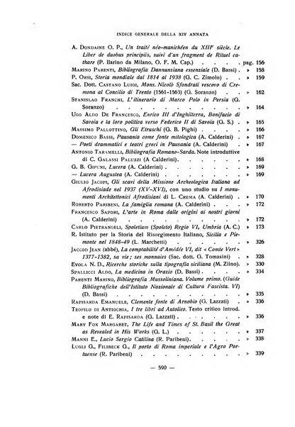 Aevum rassegna di scienze storiche, linguistiche e filologiche