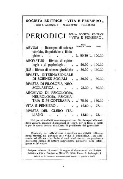 Aevum rassegna di scienze storiche, linguistiche e filologiche