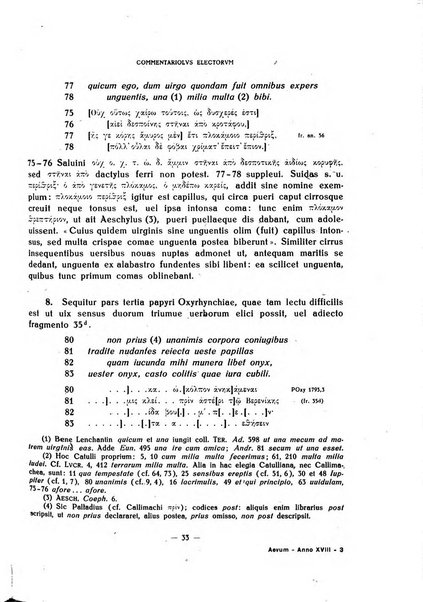 Aevum rassegna di scienze storiche, linguistiche e filologiche