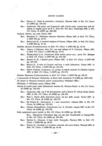 Aevum rassegna di scienze storiche, linguistiche e filologiche