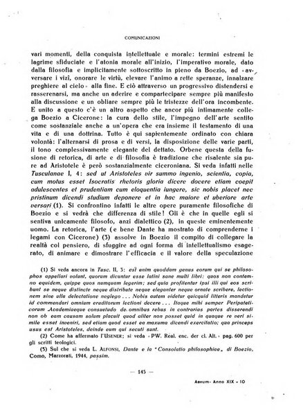 Aevum rassegna di scienze storiche, linguistiche e filologiche