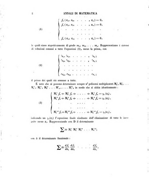 Annali di matematica pura ed applicata