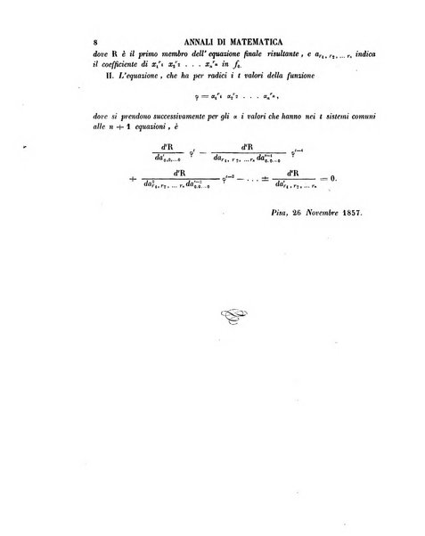 Annali di matematica pura ed applicata