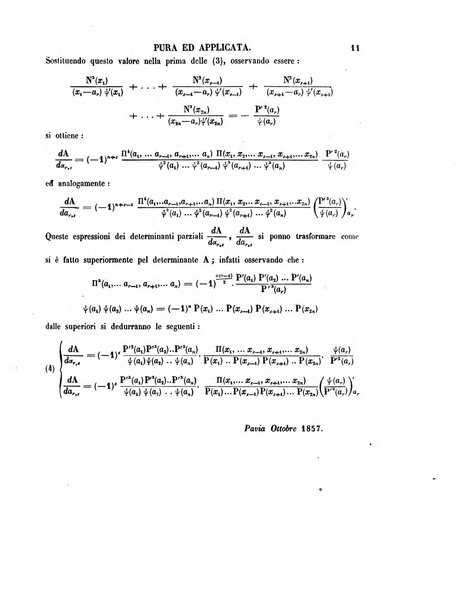 Annali di matematica pura ed applicata