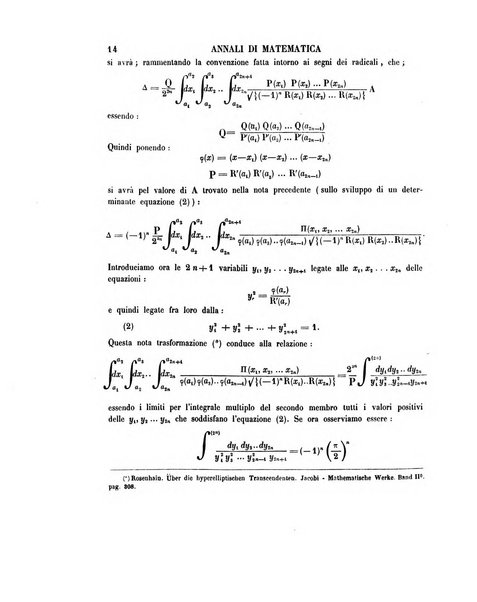 Annali di matematica pura ed applicata