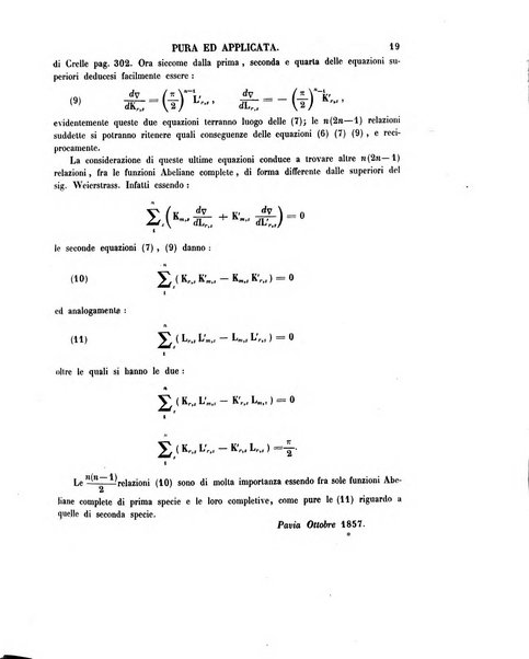 Annali di matematica pura ed applicata