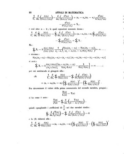 Annali di matematica pura ed applicata