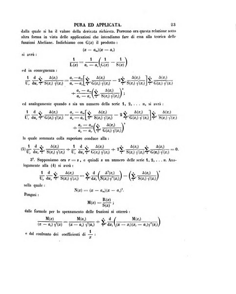 Annali di matematica pura ed applicata