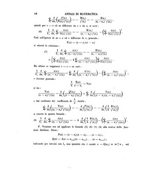 Annali di matematica pura ed applicata