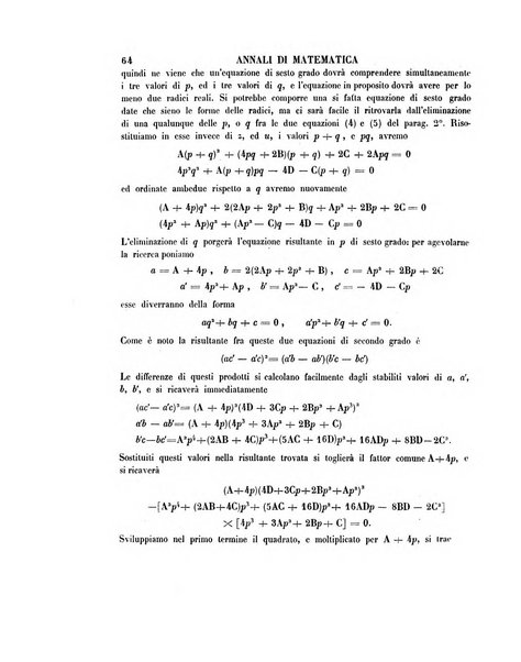 Annali di matematica pura ed applicata