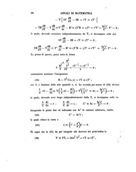 Annali di matematica pura ed applicata