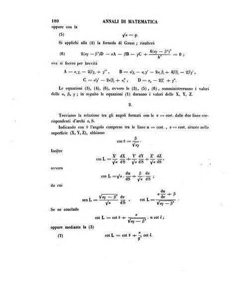 Annali di matematica pura ed applicata