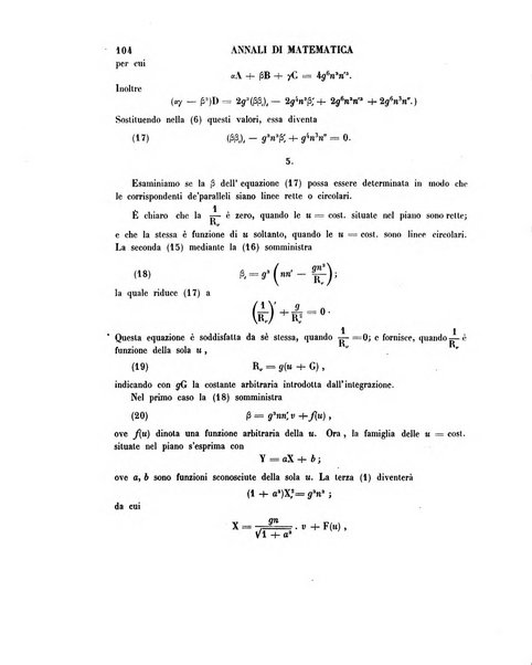 Annali di matematica pura ed applicata