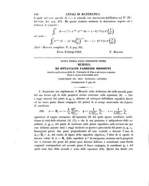 Annali di matematica pura ed applicata