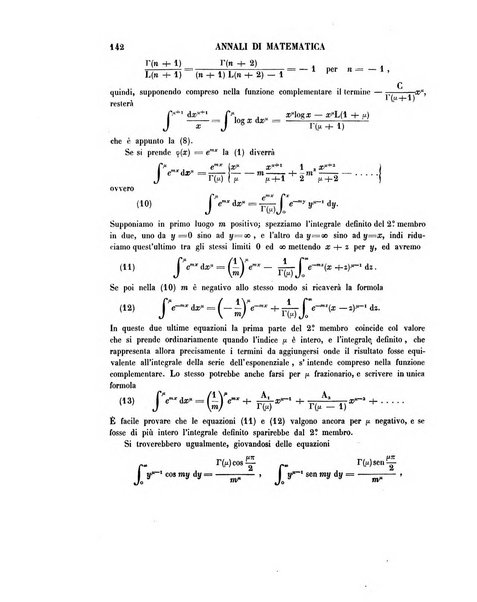 Annali di matematica pura ed applicata