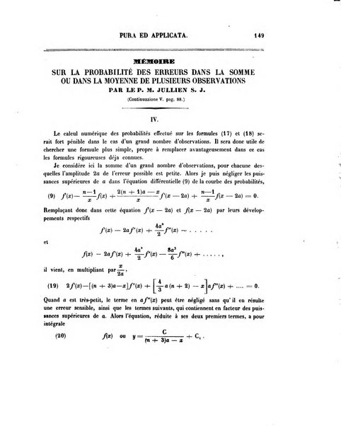 Annali di matematica pura ed applicata