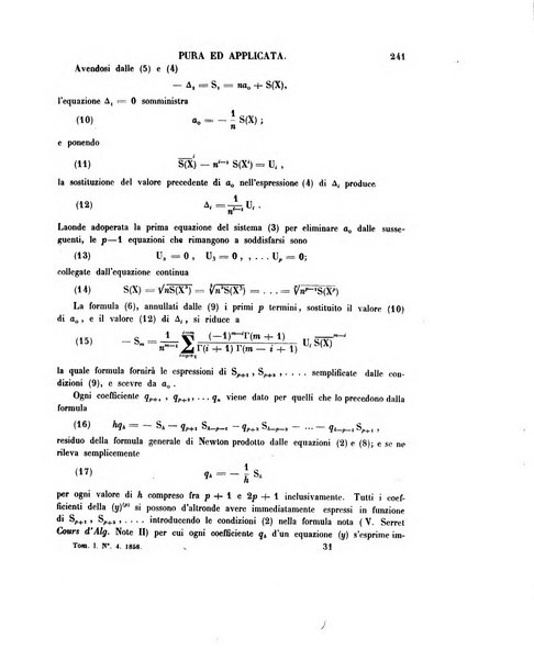 Annali di matematica pura ed applicata