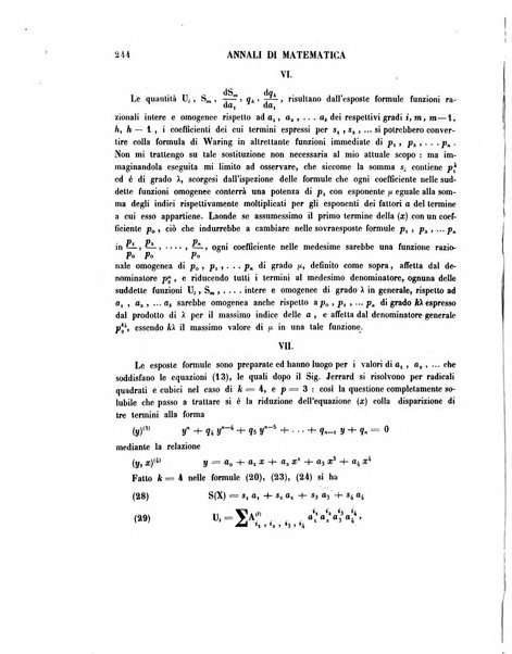 Annali di matematica pura ed applicata