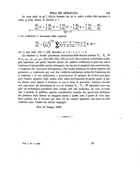 Annali di matematica pura ed applicata