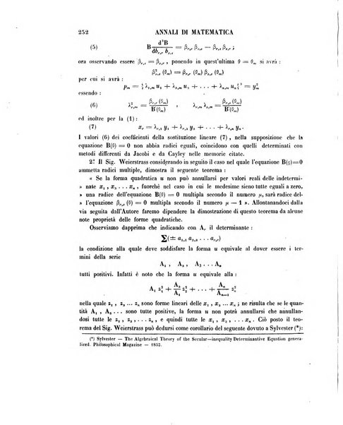 Annali di matematica pura ed applicata