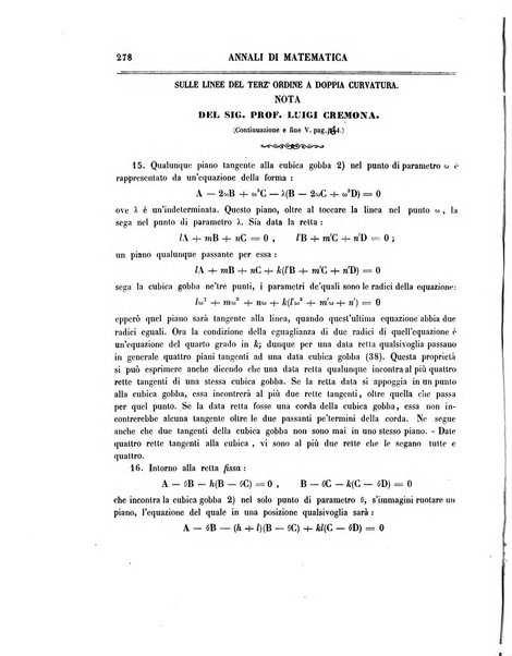 Annali di matematica pura ed applicata