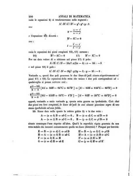 Annali di matematica pura ed applicata