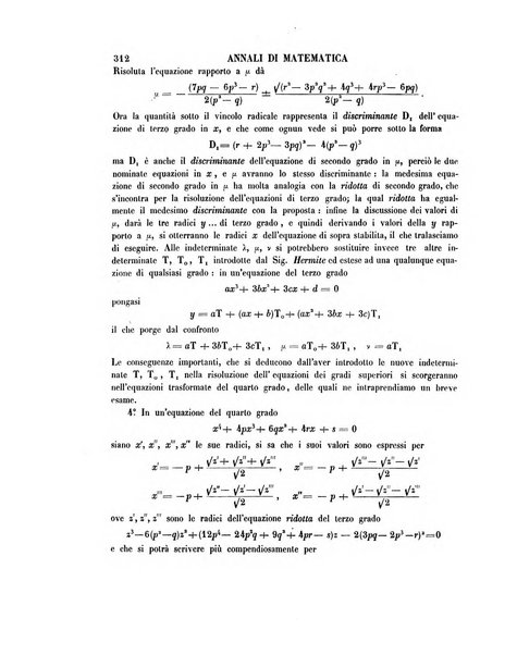 Annali di matematica pura ed applicata