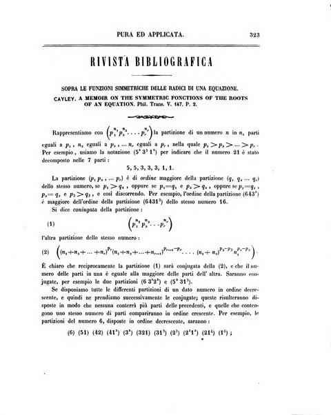 Annali di matematica pura ed applicata