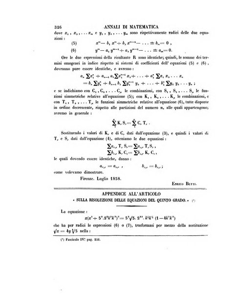 Annali di matematica pura ed applicata