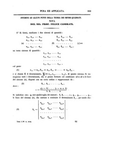 Annali di matematica pura ed applicata