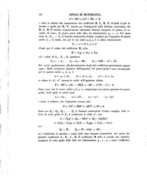 Annali di matematica pura ed applicata