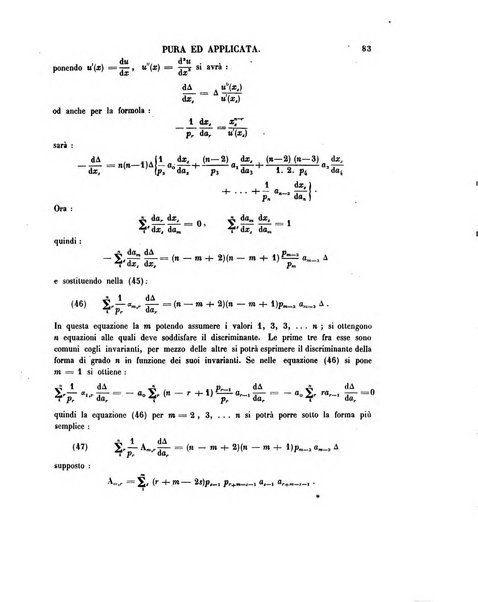 Annali di matematica pura ed applicata