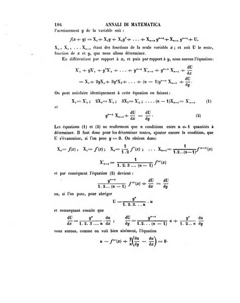 Annali di matematica pura ed applicata