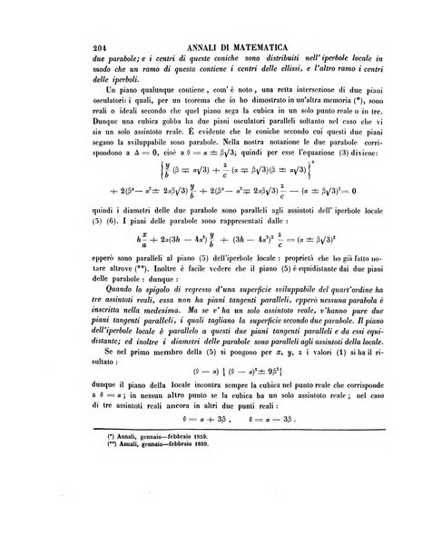 Annali di matematica pura ed applicata