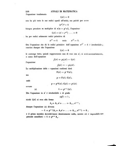 Annali di matematica pura ed applicata