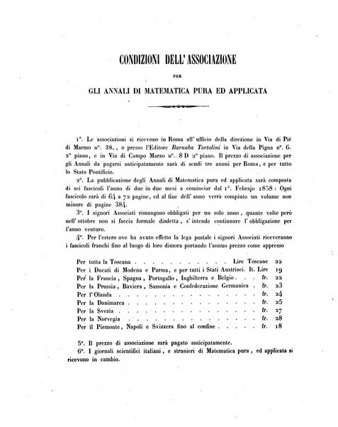 Annali di matematica pura ed applicata