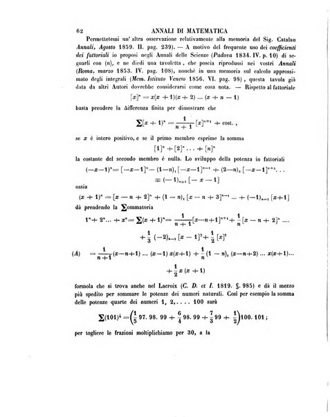 Annali di matematica pura ed applicata