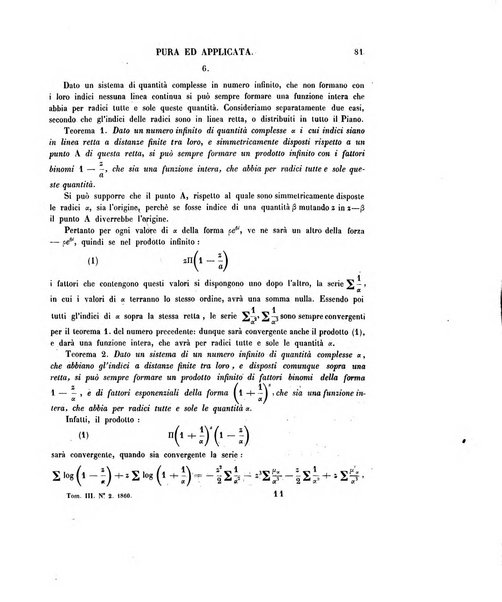 Annali di matematica pura ed applicata