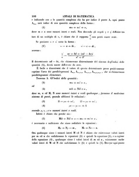 Annali di matematica pura ed applicata