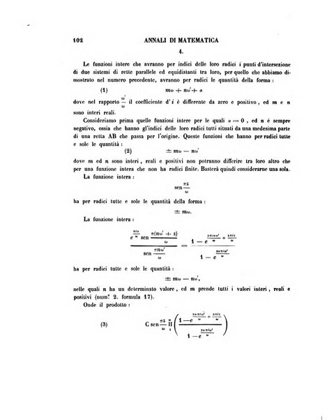 Annali di matematica pura ed applicata