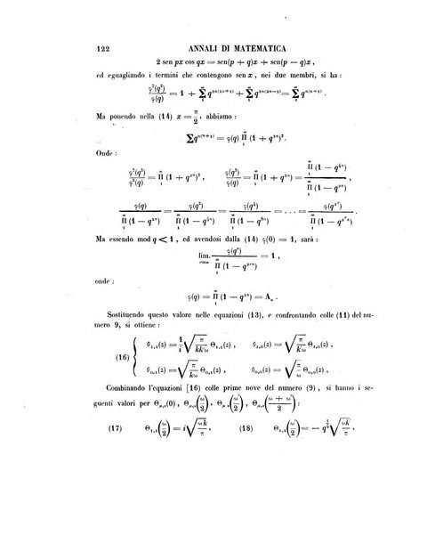 Annali di matematica pura ed applicata