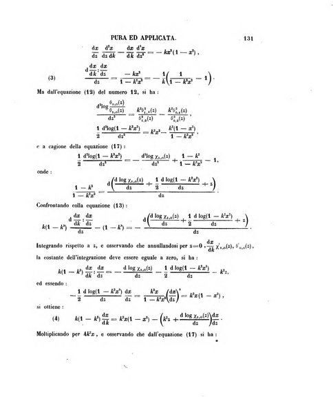 Annali di matematica pura ed applicata