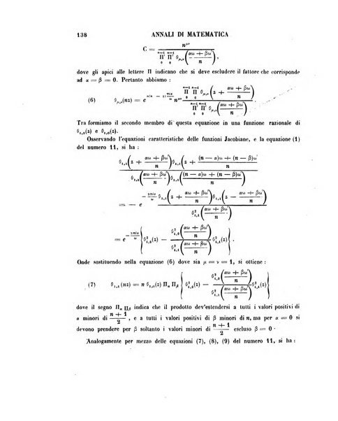 Annali di matematica pura ed applicata