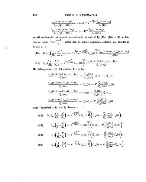 Annali di matematica pura ed applicata